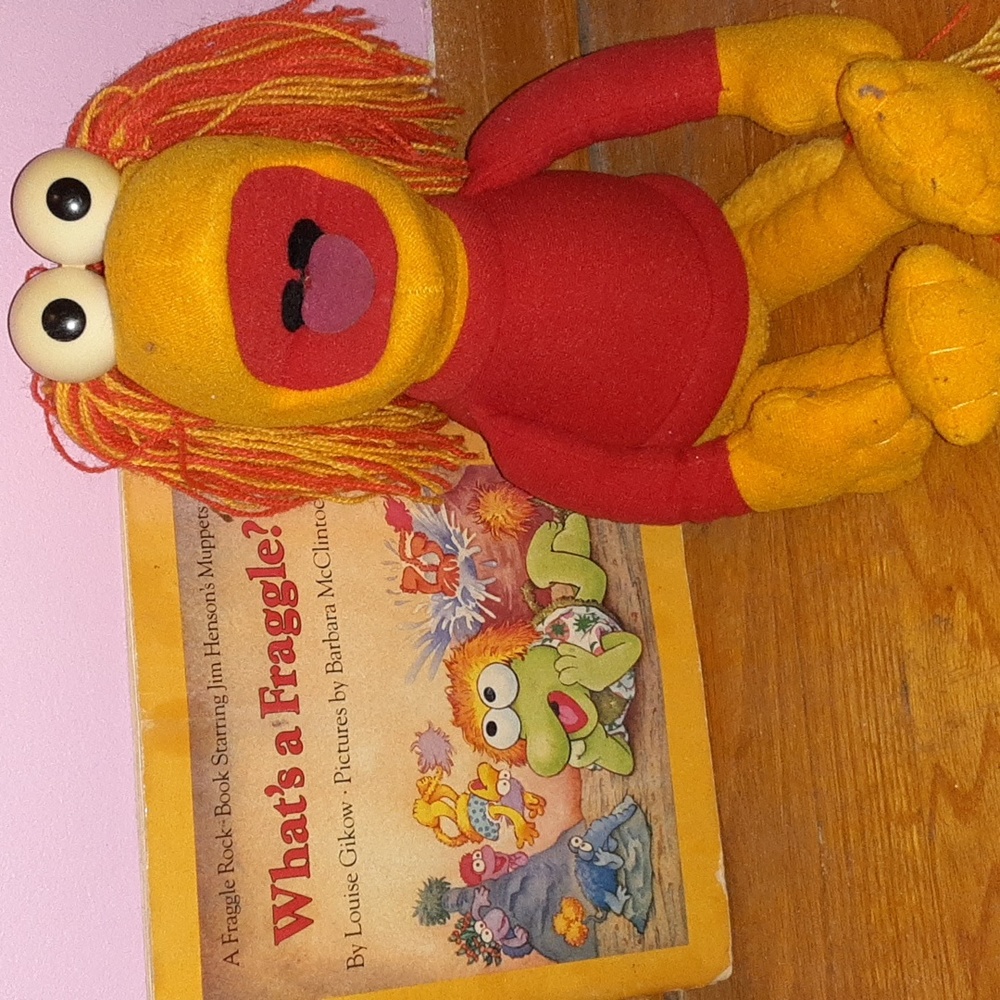 Vintage Fraggle plush
